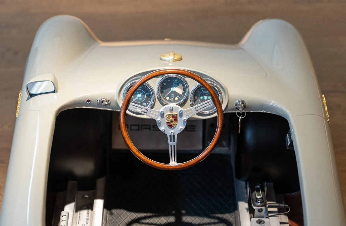 Porsche 550 Spyder Electric Go-Kart: 1:2.3 Scale Collector’s Model