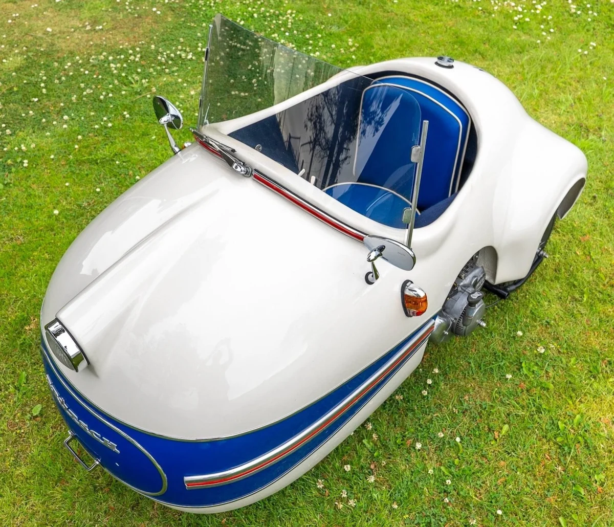 Brütsch Mopetta Replica: 49cc Three-Wheeler Offered in the UK