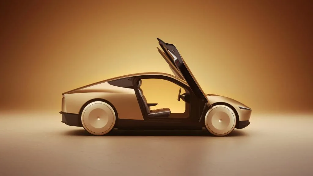 Tesla Cybercab Robotaxi side