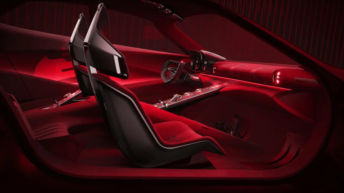 Alfo Romeo Cuorerosso concept interior