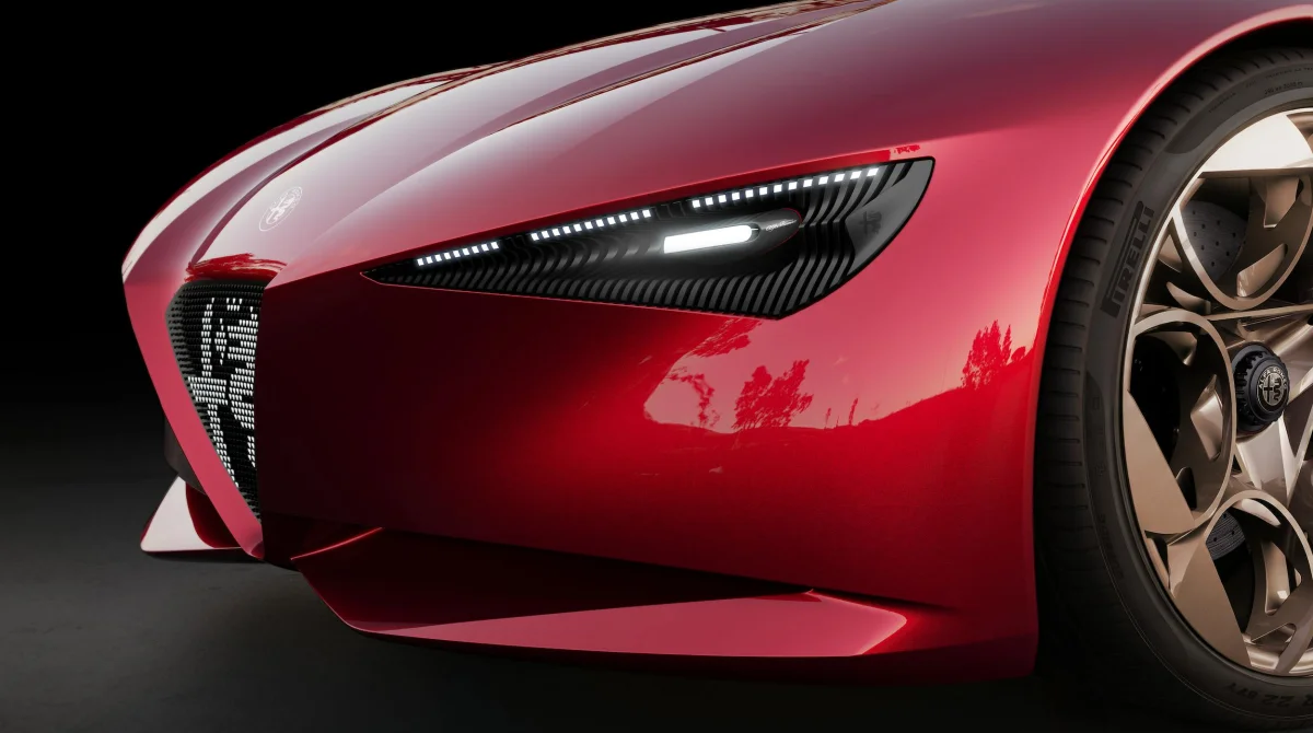 Alfo Romeo Cuorerosso concept nose