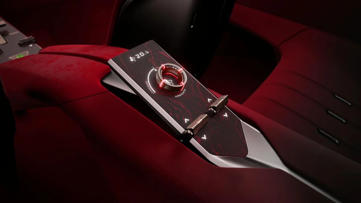 Alfo Romeo Cuorerosso concept interior