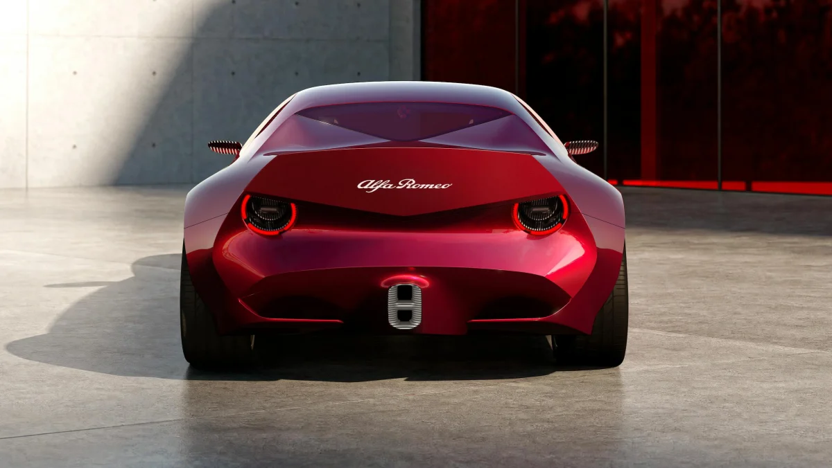 Alfo Romeo Cuorerosso concept rear